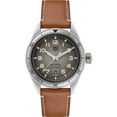 TAG Heuer Autavia 42mm Grey Dial Leather Watch WBE5111.FC8267 | RR Jew
