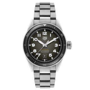 TAG Heuer Autavia 42mm Black Dial Stainless Steel Watch WBE5114.EB0173