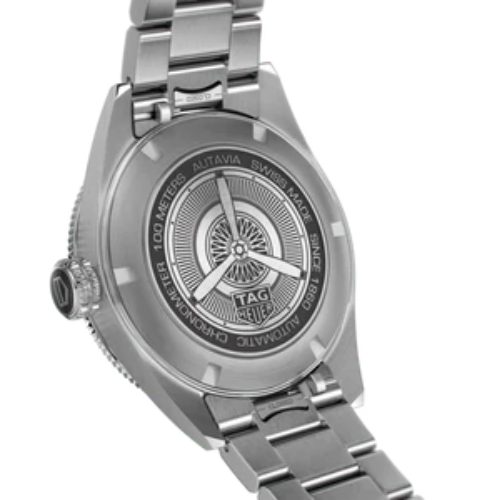 TAG Heuer Autavia 42mm Black Dial Stainless Steel Watch WBE5114.EB0173