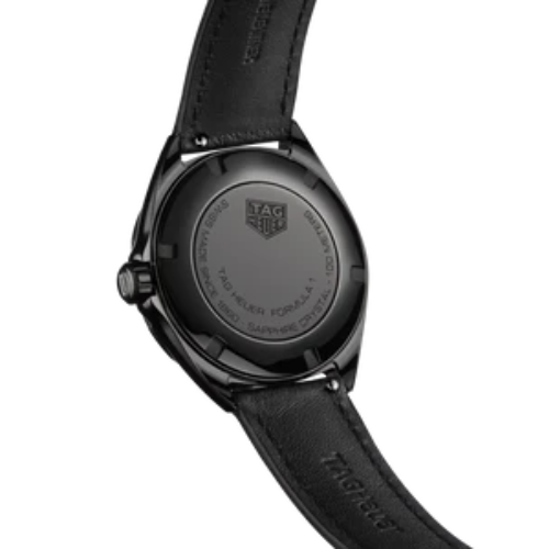 TAG Heuer Formula 1 Women’s Black Leather Strap Watch WBJ1314.FC8230 |