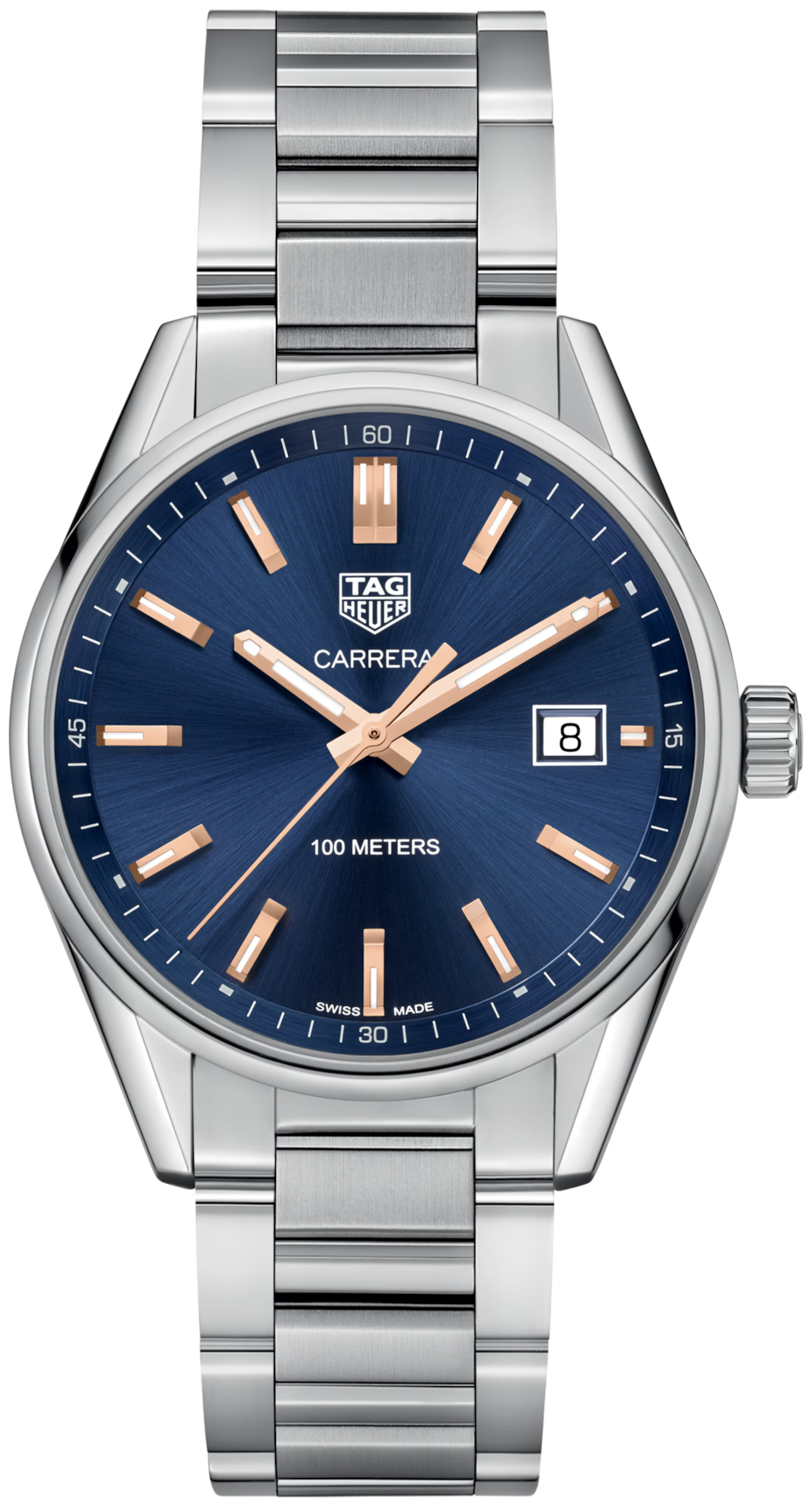 TAG Heuer Carrera Quartz, 39 mm, Steel WAR1112.BA0601