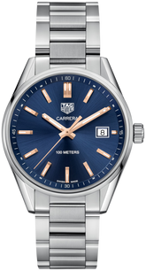 TAG Heuer Carrera Quartz, 39 mm, Steel WAR1112.BA0601