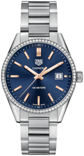 TAG Heuer Carrera Quartz, 39 mm, Steel WAR1114.BA0601