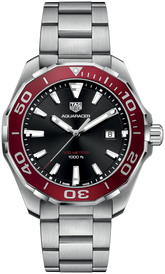 TAG Heuer Aquaracer Quartz, 43 mm, Steel WAY101B.BA0746