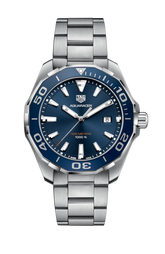 TAG Heuer Aquaracer Quartz, 43 mm, Steel WAY101C.BA0746