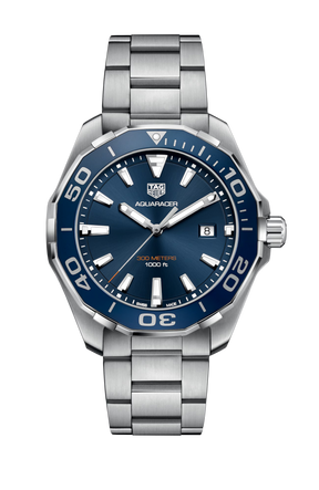 TAG Heuer Aquaracer Quartz, 43 mm, Steel WAY101C.BA0746