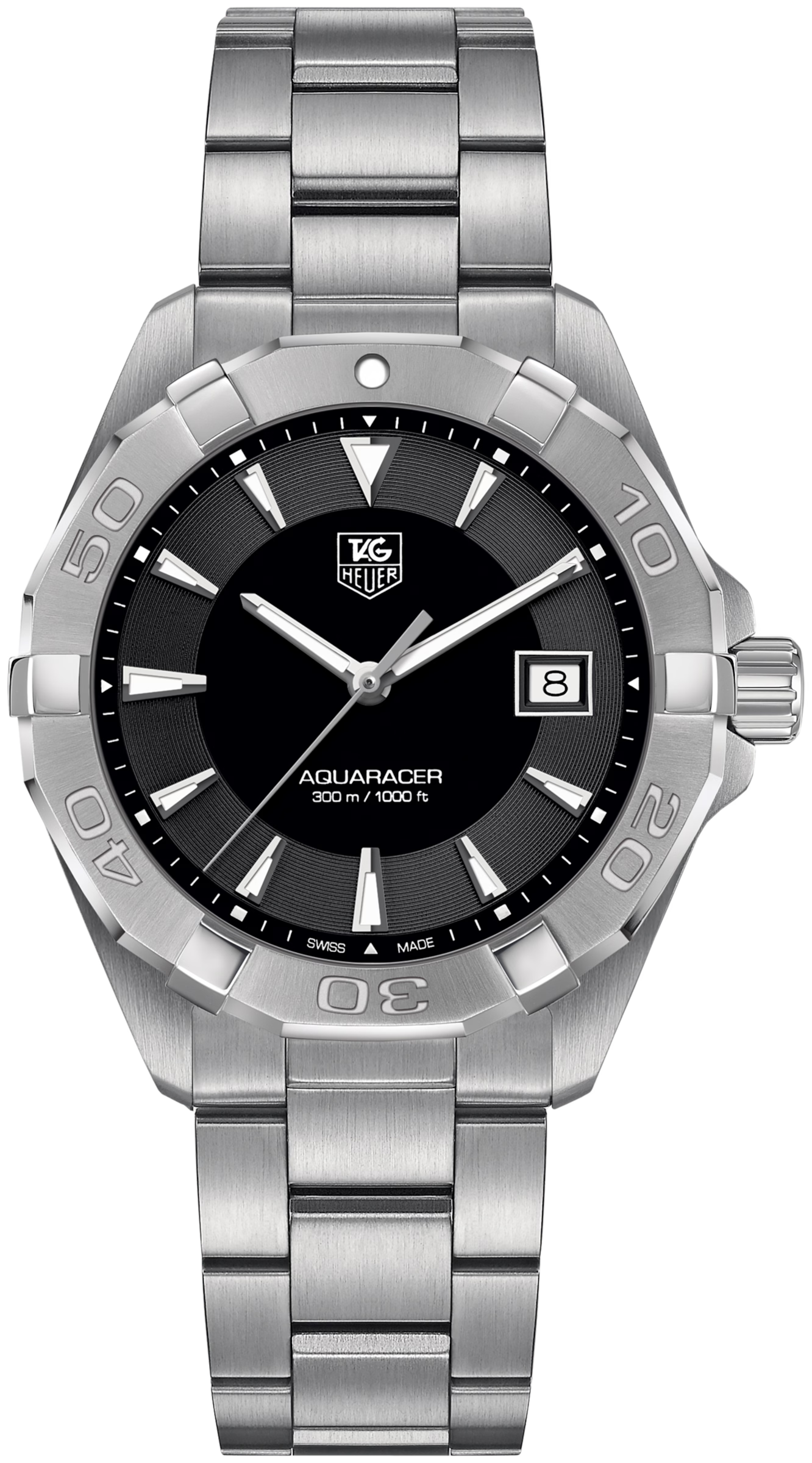 TAG Heuer Aquaracer Quartz, 41 mm, Steel WAY1110.BA0928
