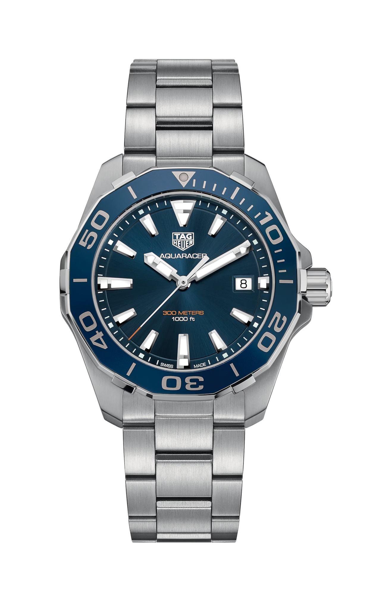 TAG Heuer Aquaracer Quartz, 41 mm, Steel WAY111C.BA0928
