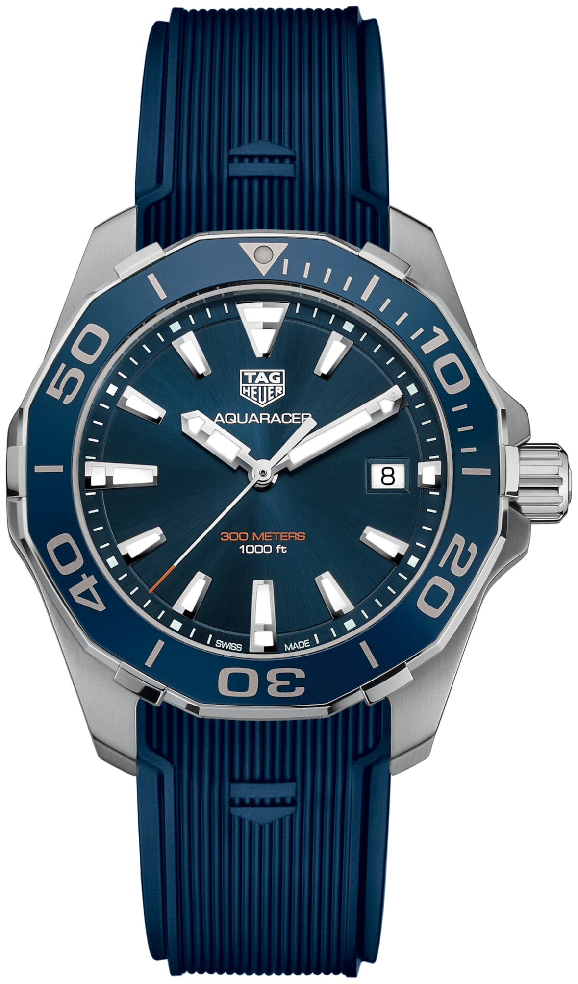 TAG Heuer Aquaracer Quartz, 41 mm, Steel WAY111C.FT6155