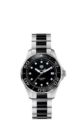 TAG Heuer Aquaracer Date Quartz, 35 mm, Steel WAY131C.BA0913 | RR Jewe