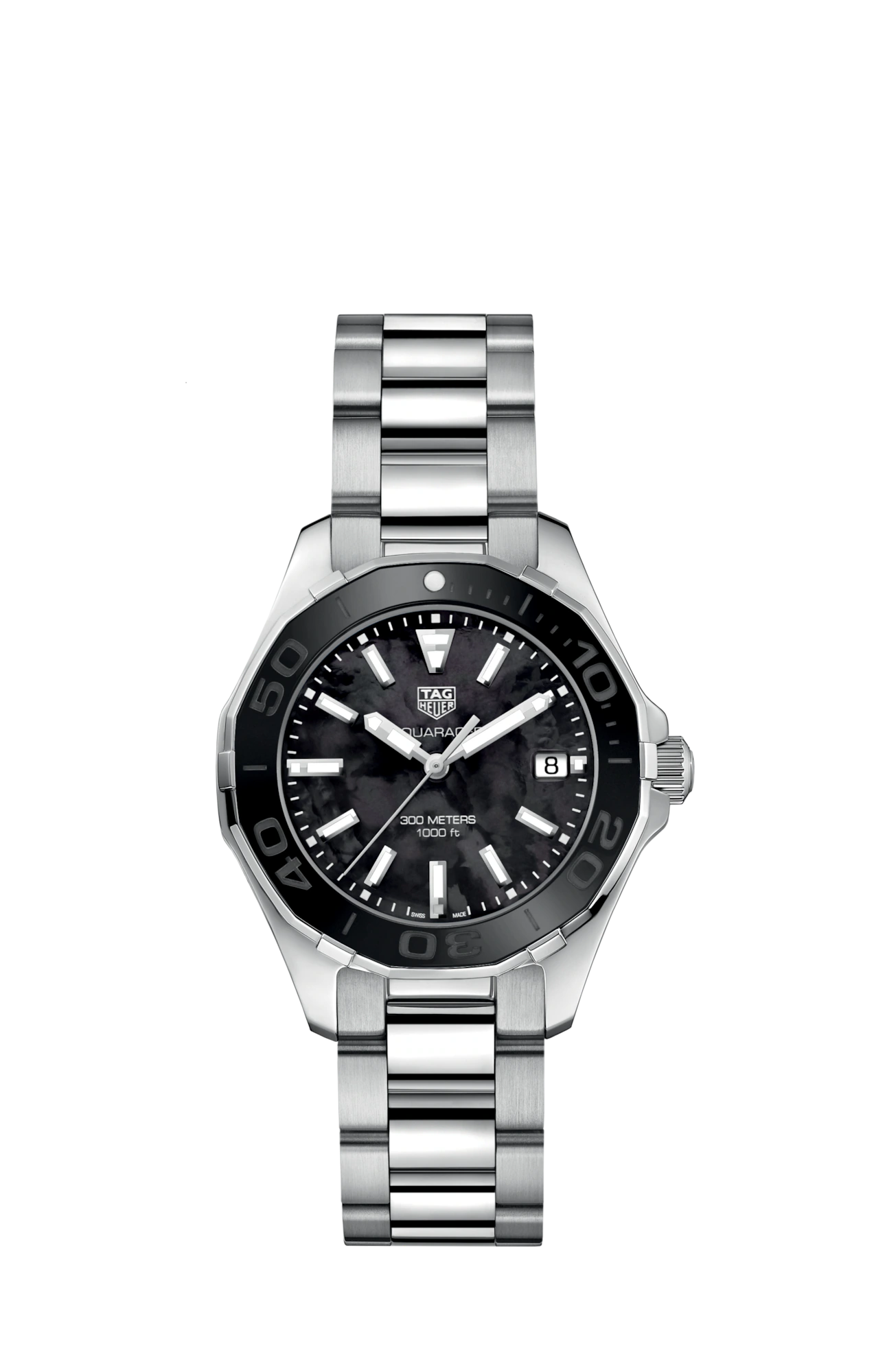 TAG Heuer Aquaracer Date Quartz, 35 mm, Steel WAY131K.BA0748 | RR Jewe