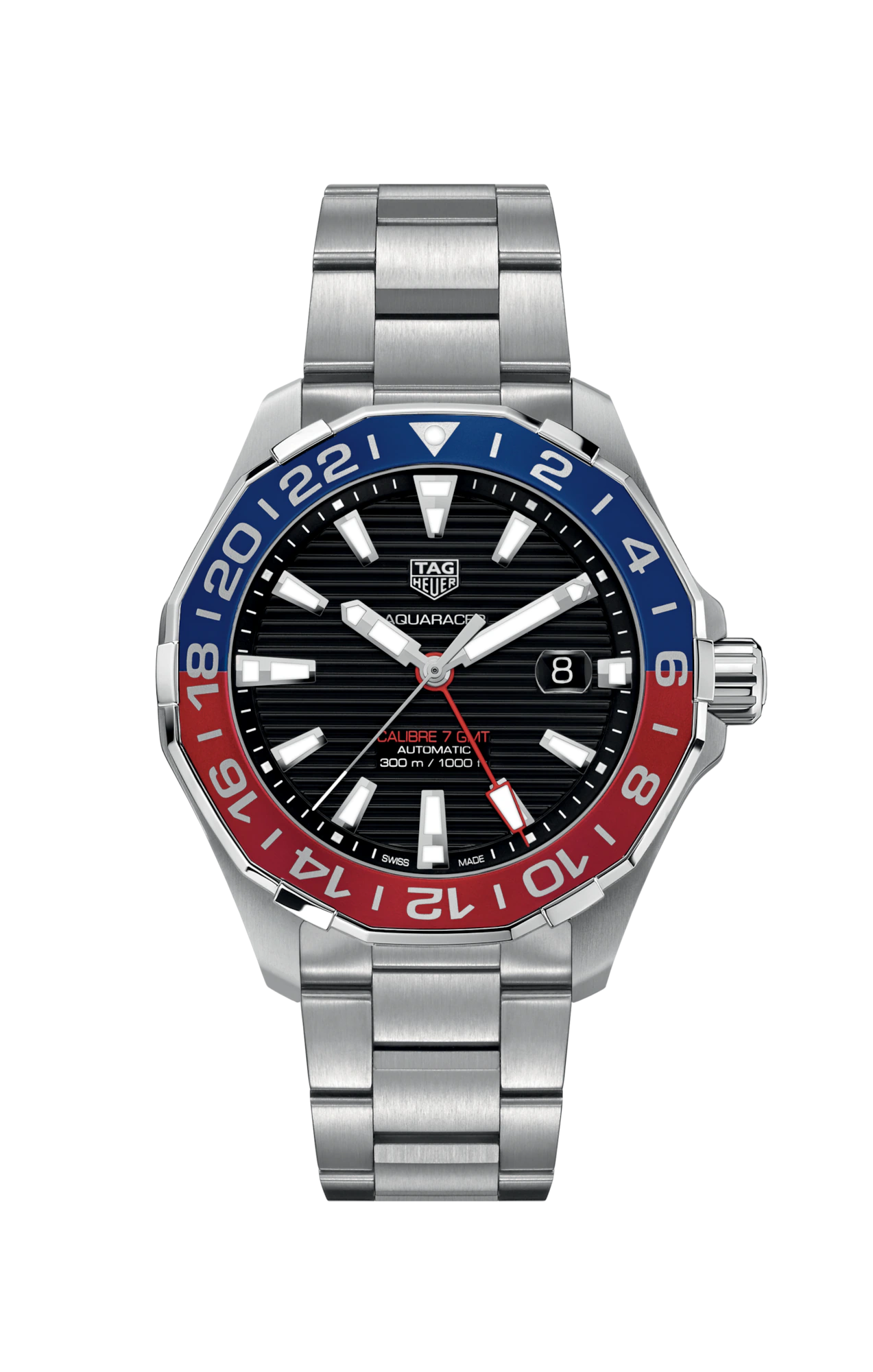 TAG Heuer Aquaracer GMT Automatic, 43 mm, Steel WAY201F.BA0927 | RR Je