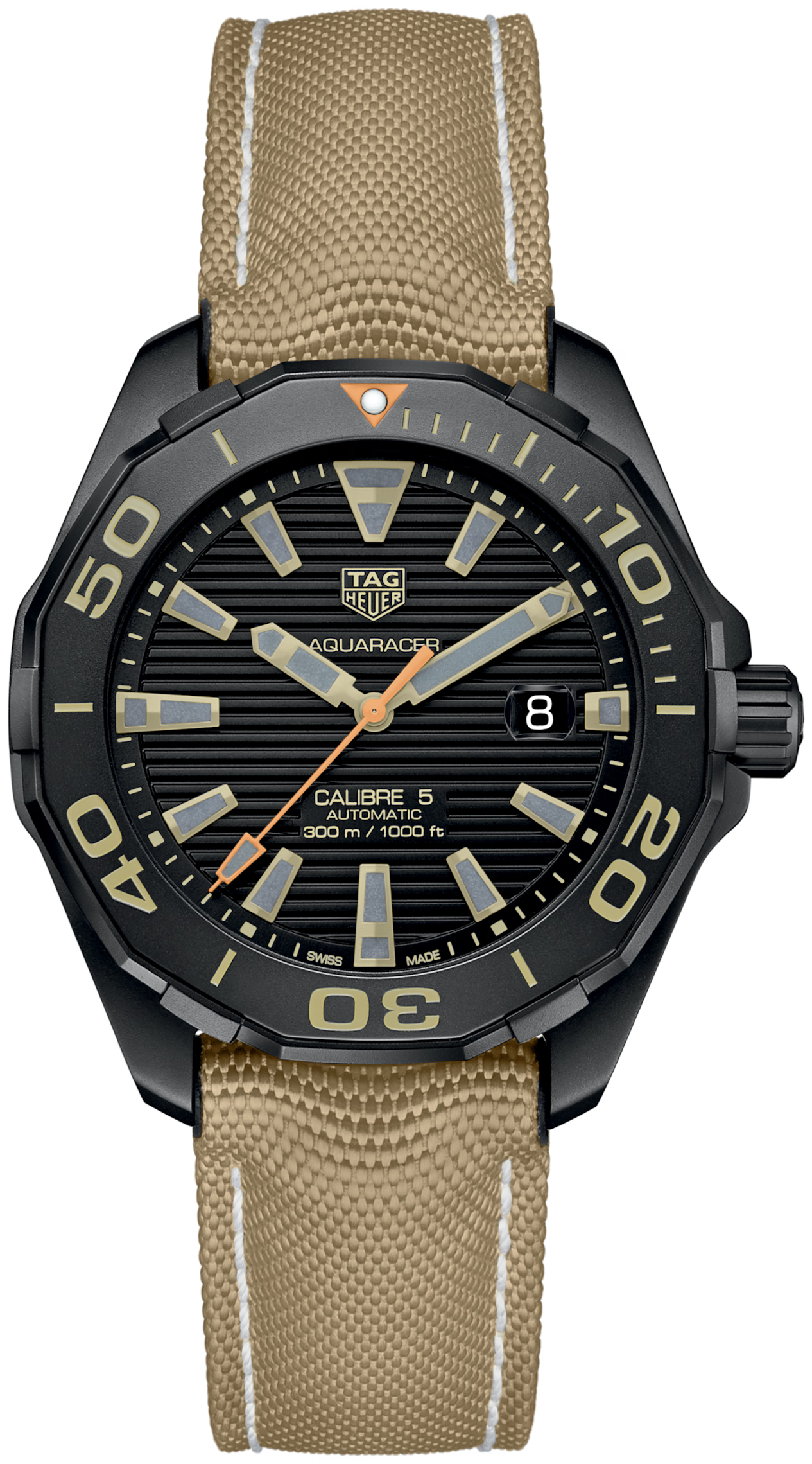 TAG Heuer Aquaracer MM0366_0, 43 mm, Titanium WAY208C.FC6383