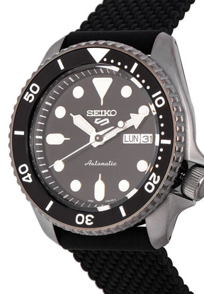 Seiko Automatic Diver Style Men’s Black Watch SRPD65K2