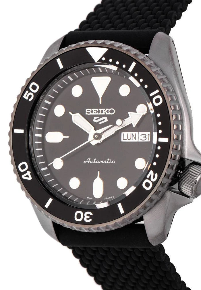 Seiko Automatic Diver Style Men’s Black Watch SRPD65K2