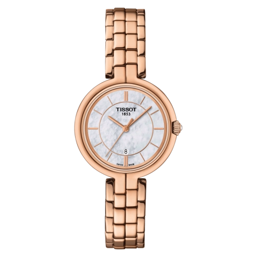 Tissot Flamingo PVD Rose Gold T094.210.33.111.01
