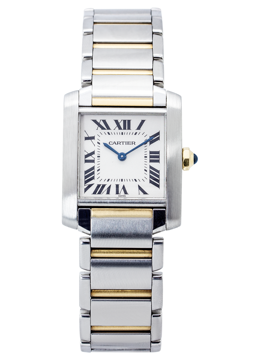 Pre-Owned Cartier Tank Francaise Bi-Metal Watch 2301