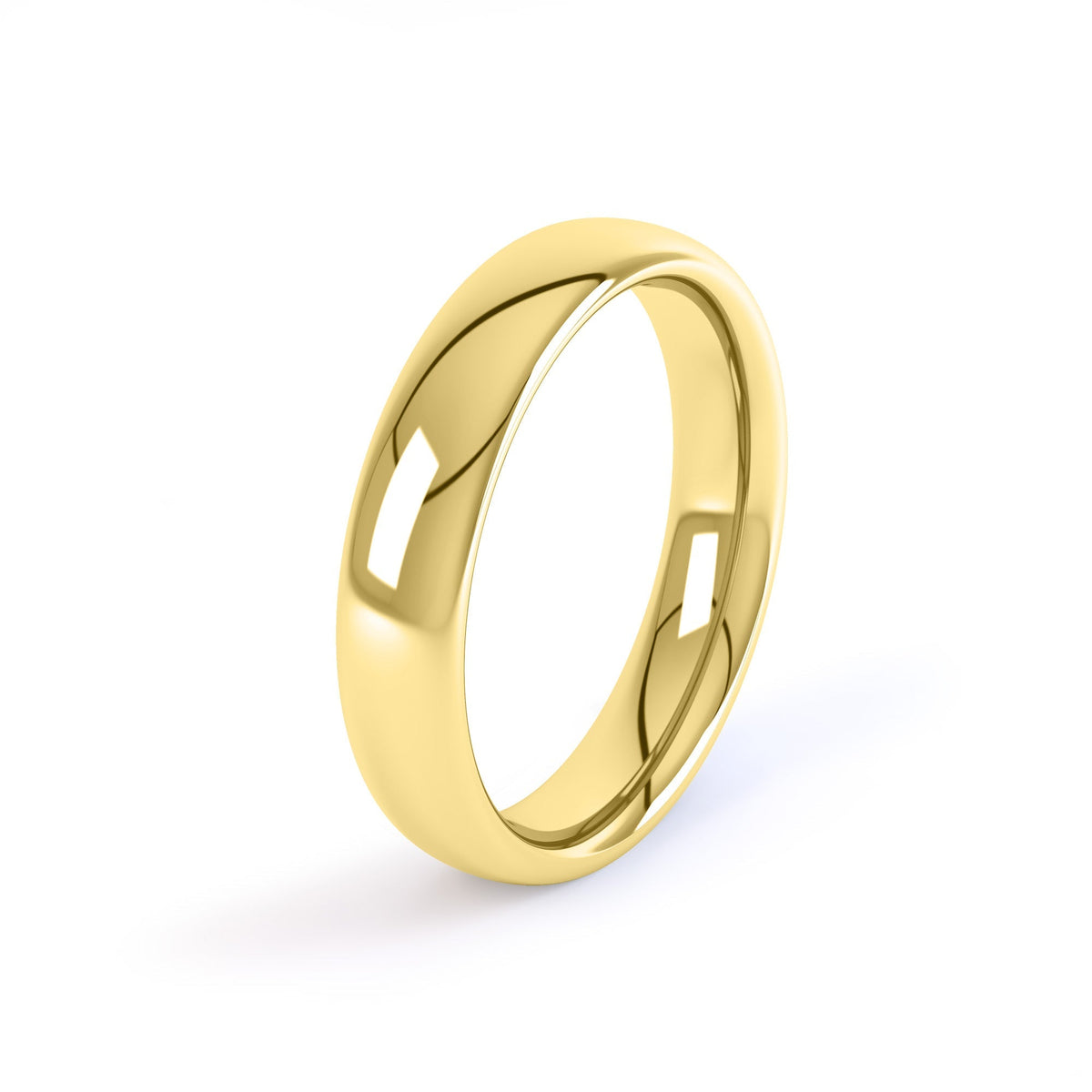 Heavyweight Court Wedding Ring Ladies