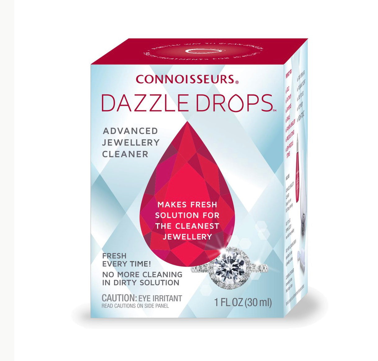 Connoisseurs Dazzle drops advanced jewellery cleaner 30ml